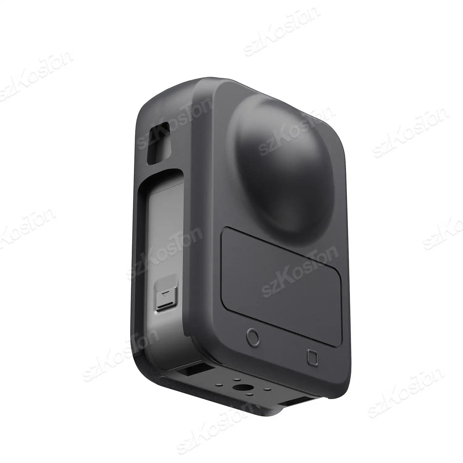 Cubierta protectora de lente de silicona para DJI OSMO 360, tapa de lente panorámica, funda anticaída a prueba de polvo, accesorios para cámaras deportivas - imagen 4