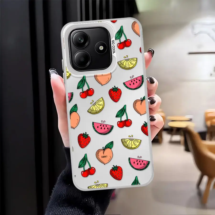 Funda para Xiaomi Redmi Note 9s 10Lite 12s 13 12 11 11s 10s 14 Pro Plus funda trasera para teléfono fruta aguacate - imagen 5