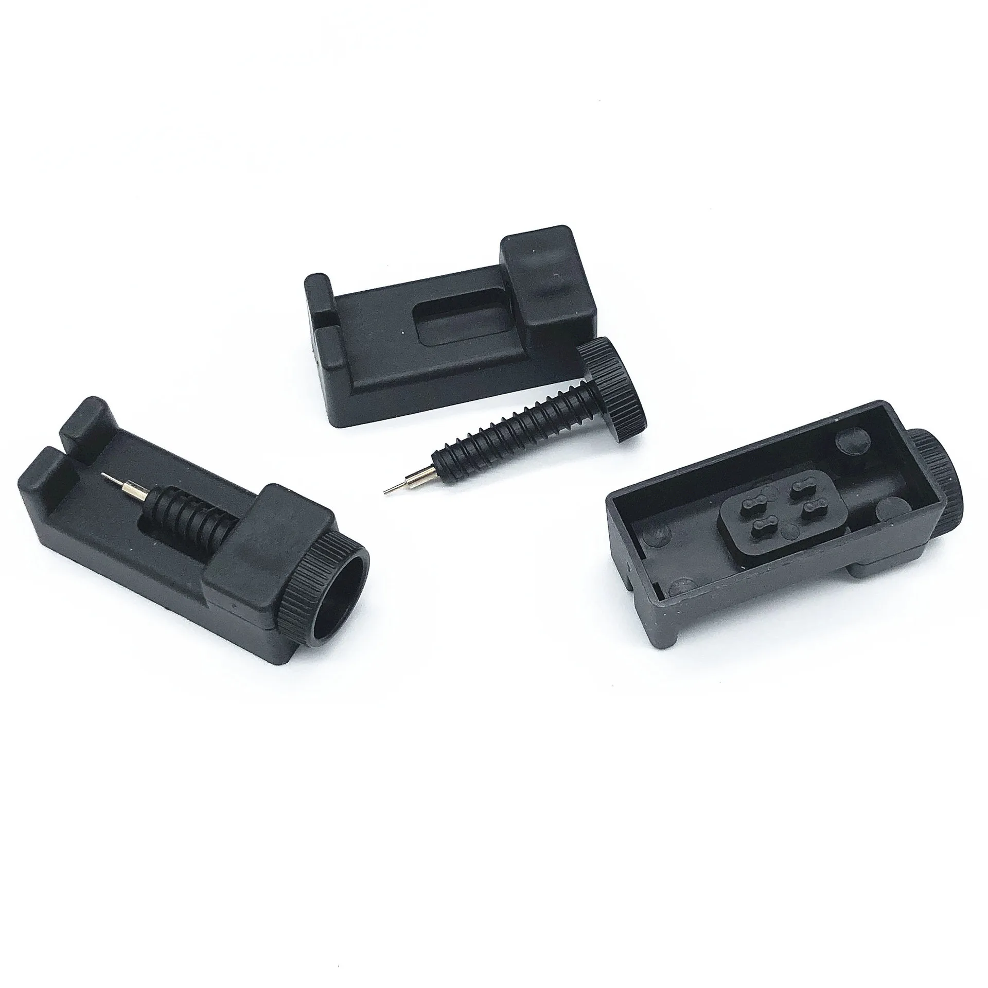 Herramienta de extracción de acero inoxidable, ajustador de Metal, correa de reloj, enlace de pulsera, Kit de eliminación de Pin dividido, herramienta de correa de reloj para hombres y mujeres - imagen 5