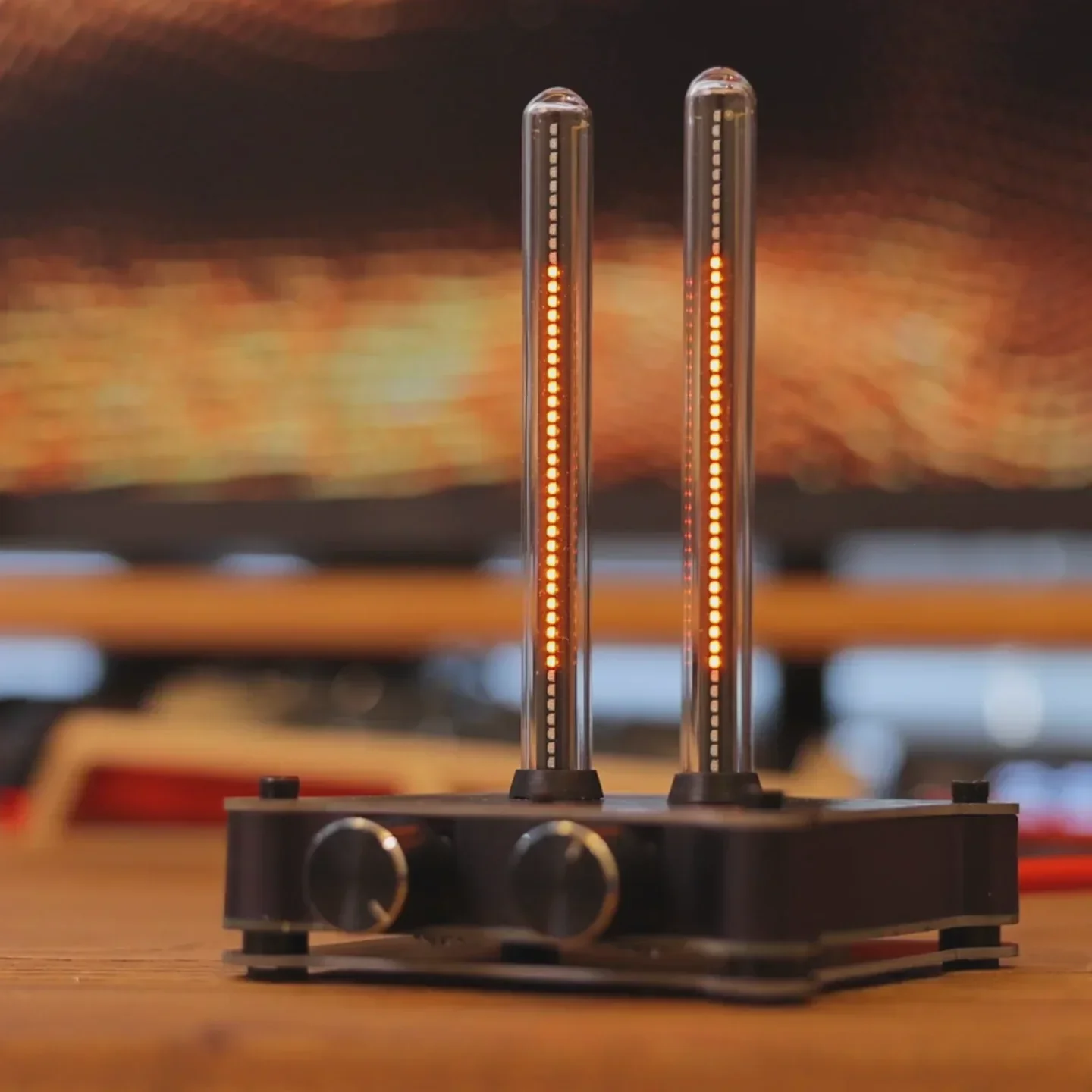 EleksMaker WU6 RGB tubo brillante lámpara de ritmo de escritorio Audio música espectro luz decoración regalo sonido captación atmósfera LED - imagen 3