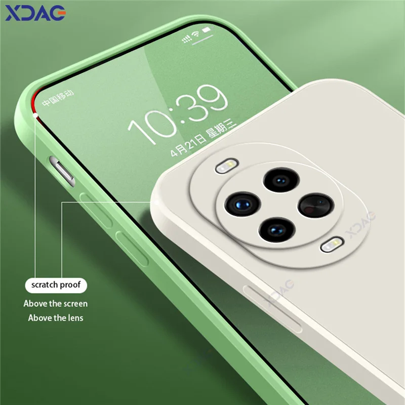 Para Huawei Nova 14 Pro Ultra TLR-AL00 fundas Color caramelo funda de teléfono de silicona suave armadura cuadrada protección de cámara escudo duradero - imagen 4