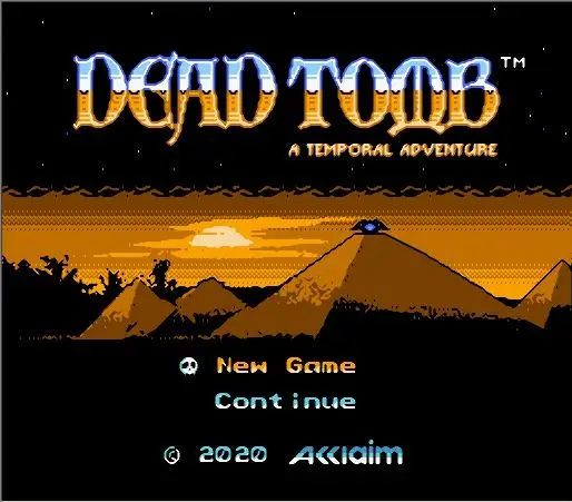 Cartucho de juego Dead Tomb para consola FC/NES