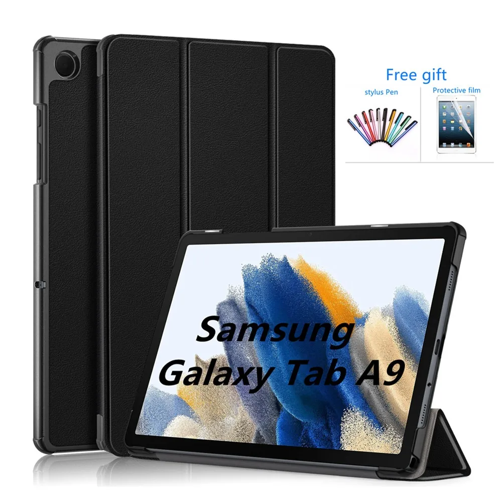 Para Samsung Galaxy Tab A9 Plus Funda de 11 pulgadas 2023 SM-X210 X216 Funda inteligente plegable de cuero a prueba de golpes Funda para Galaxy Tab A9 X110 - imagen 2