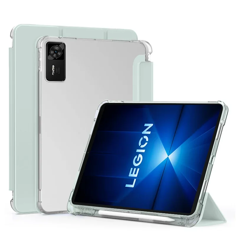 Funda para Lenovo Legion Y700 de 4. a generación con portalápices, soporte plegable, tableta trasera de TPU para Legion Y700 Gen 4 Gen4, TB322FC - imagen 5