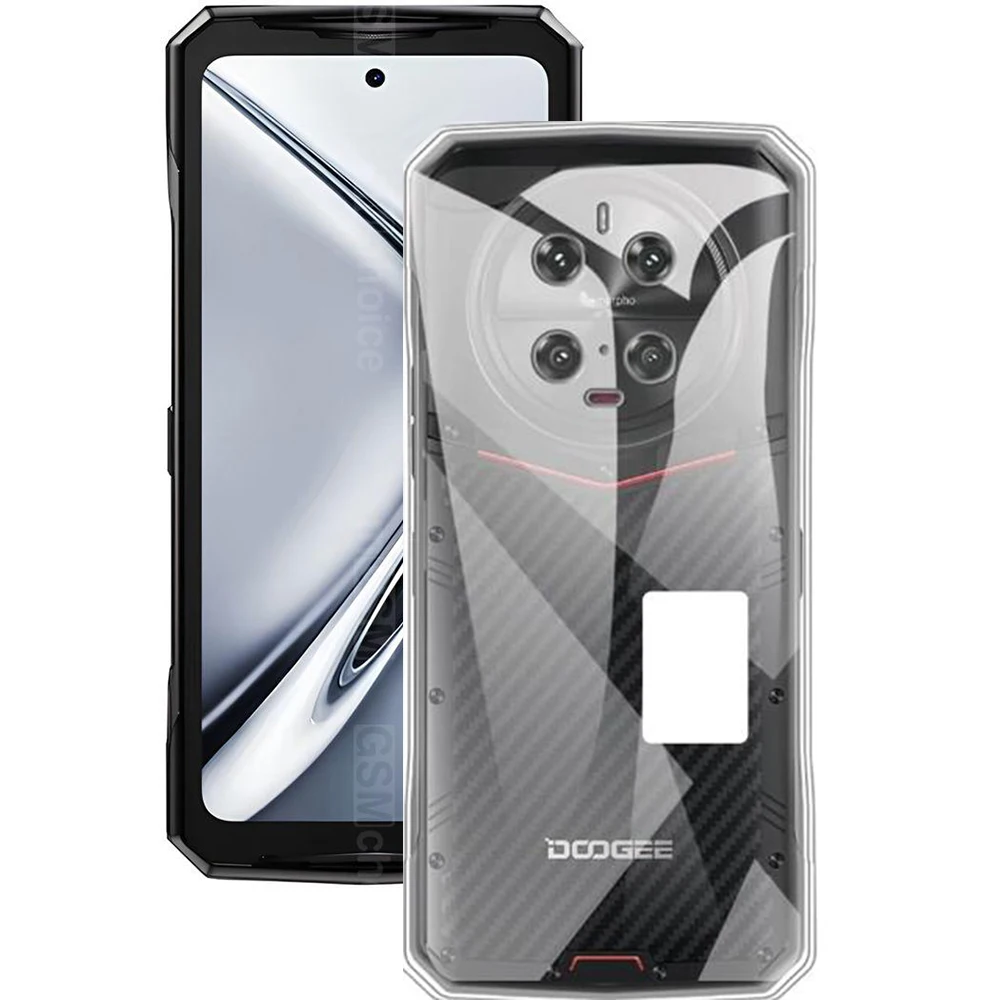 Vidrio templado 2 en 1 para DOOGEE V40 Pro, funda blanda con vidrio templado completo para DOOGEE V40 Pro - imagen 4