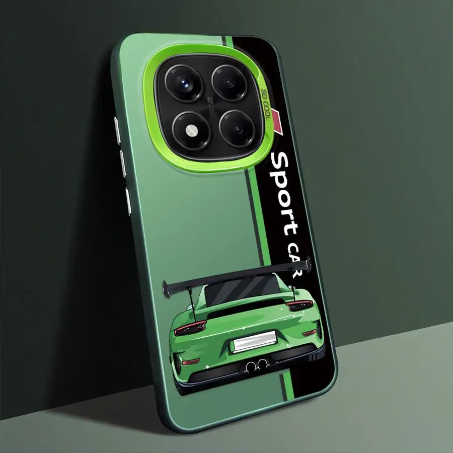 Funda trasera de teléfono para Xiaomi Redmi Note 13 12 11 12s 9s 10s 10Lite 14 Pro Plus 11s Sport Car - imagen 4