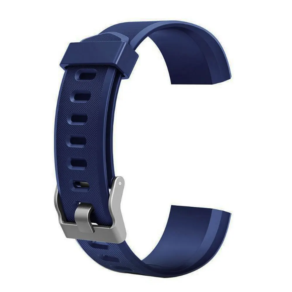 Correa de silicona para reloj inteligente ID 115 Plus HR 115Plus HR PlusHR, pulsera de repuesto, correa de reloj suave - imagen 4