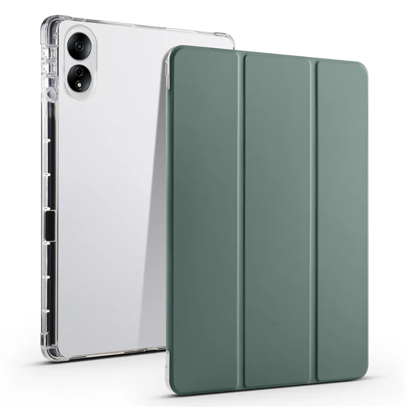 Funda con Portalápices para Xiaomi Poco Pad, carcasa trasera magnética de TPU suave para tableta Redmi Pad Pro 2024, 12,1 pulgadas - imagen 4