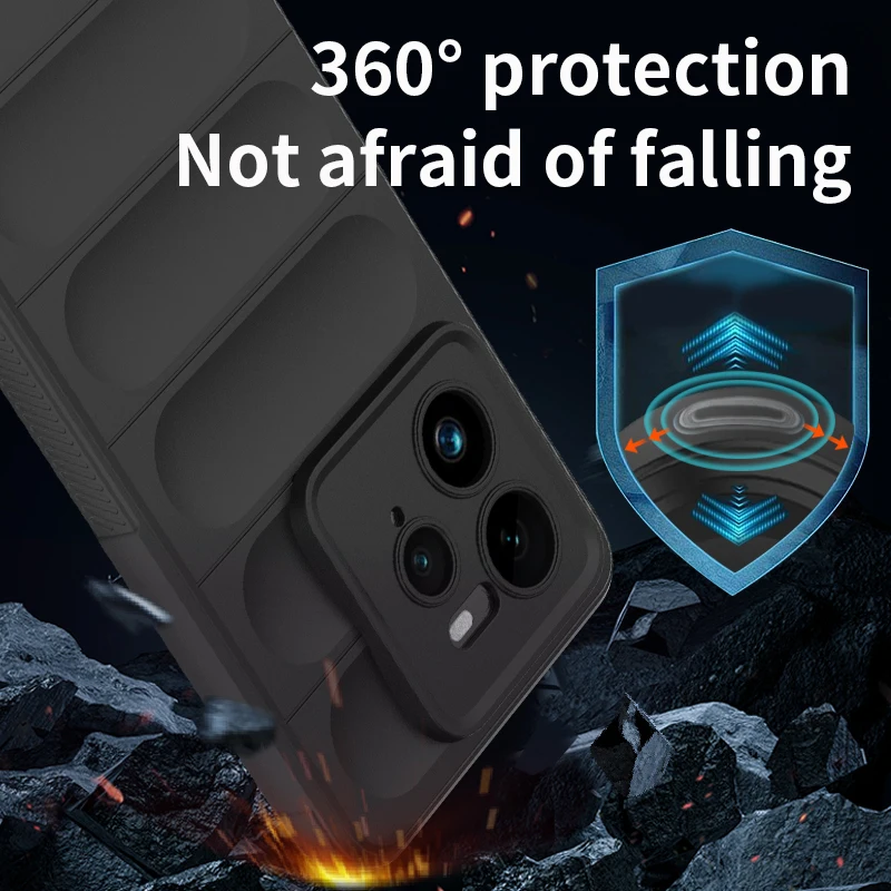 Funda de silicona Flexible con sensación de piel suave para Realme GT 7 GT 7T GT7 5G, funda protectora a prueba de golpes - imagen 4