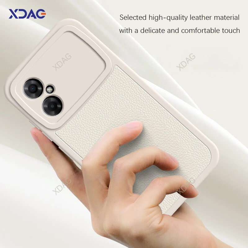 Funda de teléfono cuadrada de piel de cordero para Xiaomi PocoM4, Poco M4 M, 4 Pro, M4Pro, 5G, alta calidad, suave, Original, protección de lente, cubierta trasera para niña - imagen 4