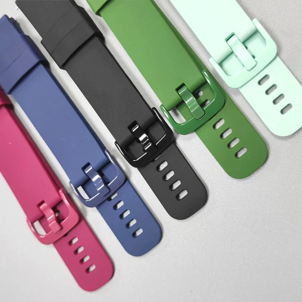 Correa deportiva para COLMI P82 P81 P71 P76 P73/V76 V73 V68/C63/i28 Ultra I31 Correa para HUAWEI WATCH 20mm 22mm Correa de silicona - imagen 3