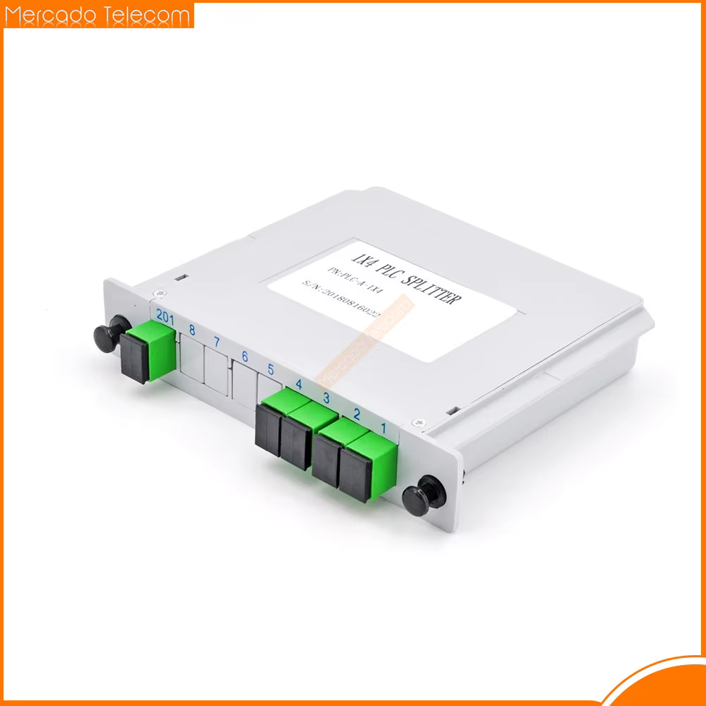 Splitter Fibra Óptica PLC 1×4 SC APC – Alta Pérdida de Inserción - imagen 2