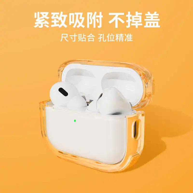 Funda para Airpods 4 funda protectora para Airpods 4 funda para Airpods4 funda de silicona para airpods4 funda de TPU para Apple Airpods4 - imagen 2