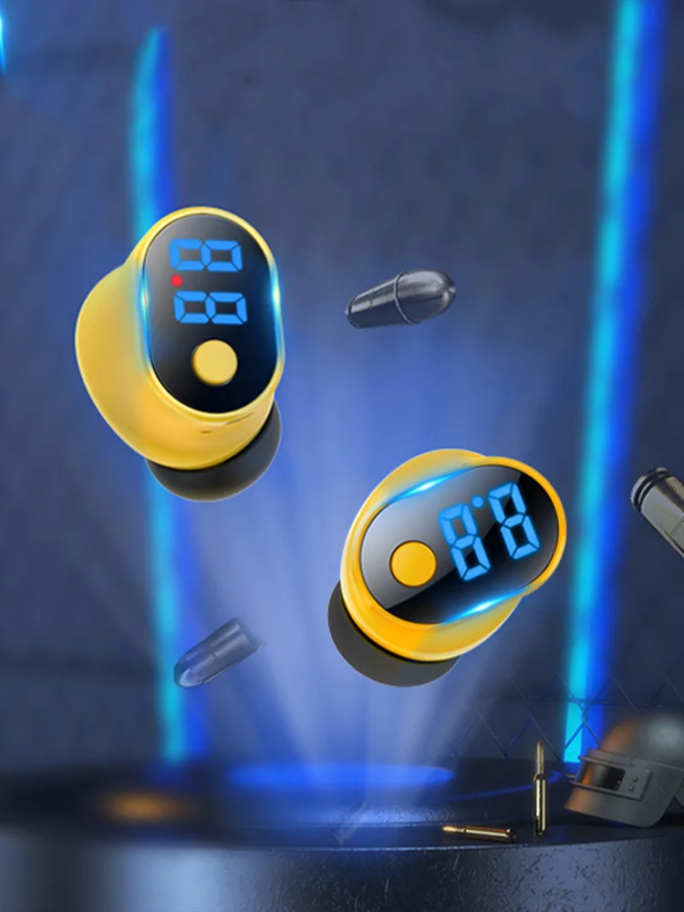 Auriculares inalámbricos Q7 con Bluetooth 5,2, cascos de negocios con sonido HIFI, reducción de ruido, deportivos, resistentes al agua