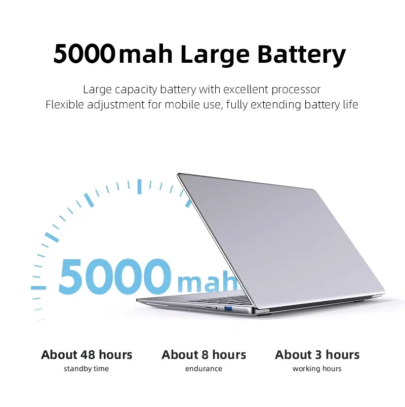 Ordenador portátil de 14,1 pulgadas, computadora con Intel Core i7 7500U, 12GB de RAM, 512GB, 1TB, 2TB, SSD, Windows 11, Notebook, PC, oficina, estudio, Gaming la - imagen 5