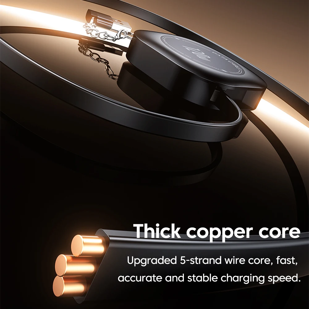 Cable retráctil de carga rápida tipo C a tipo C de 120W para iPhone 15 16 Cable USB C con adaptador macho tipo C a USB A/Lightning - imagen 4