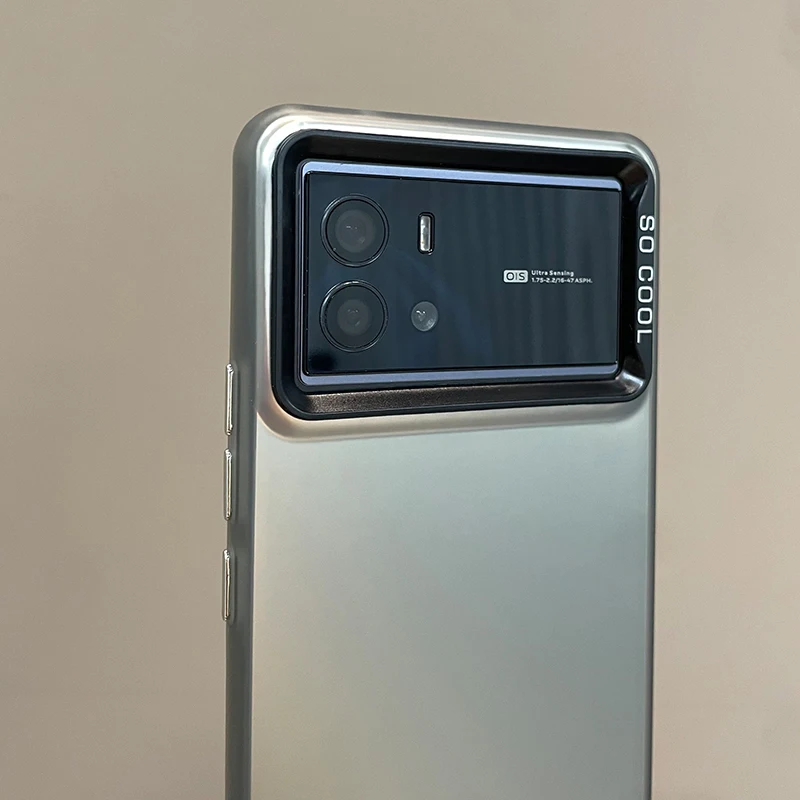 Funda de teléfono para vivo iqoo 11s, carcasa a prueba de golpes, Protección trasera, antihuellas, IMD - imagen 2