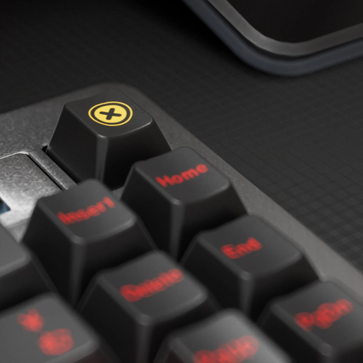 Teclas negras minimalistas con perfil de cereza, teclas PBT subteinte de 1,7mm de espesor, teclas personalizadas japonesas coreanas para teclado mecánico - imagen 5