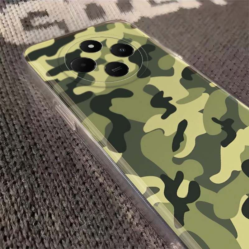 Funda para Xiaomi Poco X3 NFC X3 Pro Funda de teléfono suave Patrón de camuflaje - imagen 2