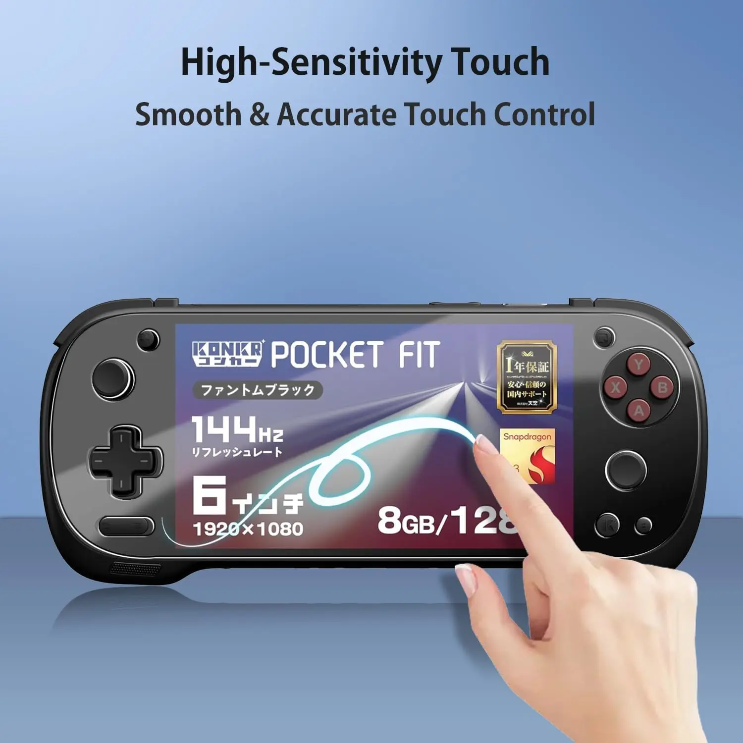 Protector de pantalla de TPU suave para AYANEO KONKR Pocket FIT Gaming Pantalla portátil HD Protector de película suave (sin vidrio templado) - imagen 3