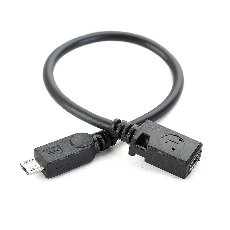 Convertidor Micro USB macho a Mini USB hembra, Cable de carga de datos de 8 pines a 5 pines, Cable OD4.0mm, conector MP3 MP4 para tableta y teléfono inteligente - imagen 3