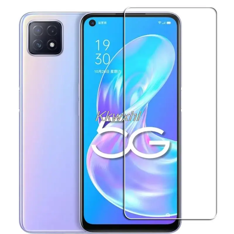 Protector de pantalla de vidrio para OPPO A11s, A16, A16K, A16s, A35, A53s, 5G, A54, 4G, A54s, A55, A55s, A56, A74, A93, A93s, A94, A95, A12, 2 piezas - imagen 3