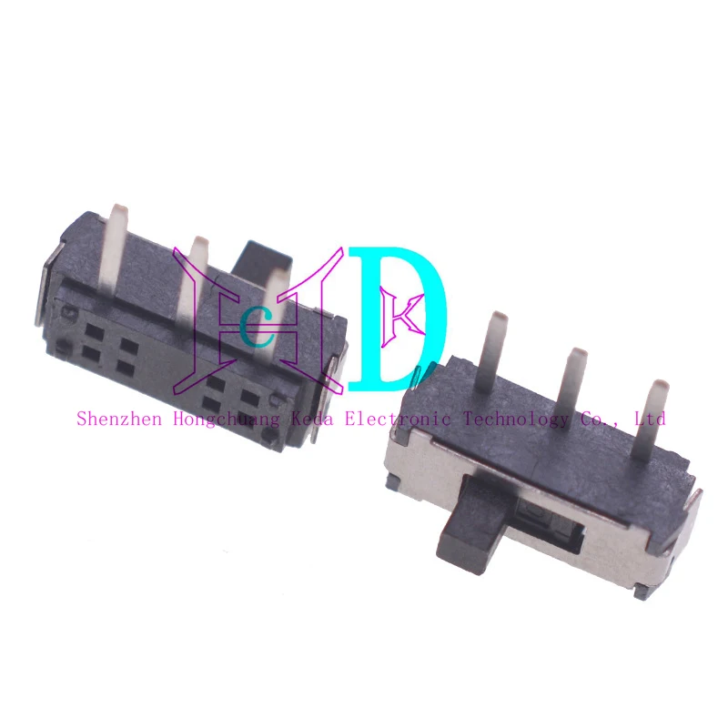 Interruptor de palanca de 3 pies, 10 piezas, 2ª marcha, MSK12D19, horizontal, de una sola cara, mango de 3 pies, altura 1,5-4H, enchufe lateral, apertura deslizante pequeña - imagen 5