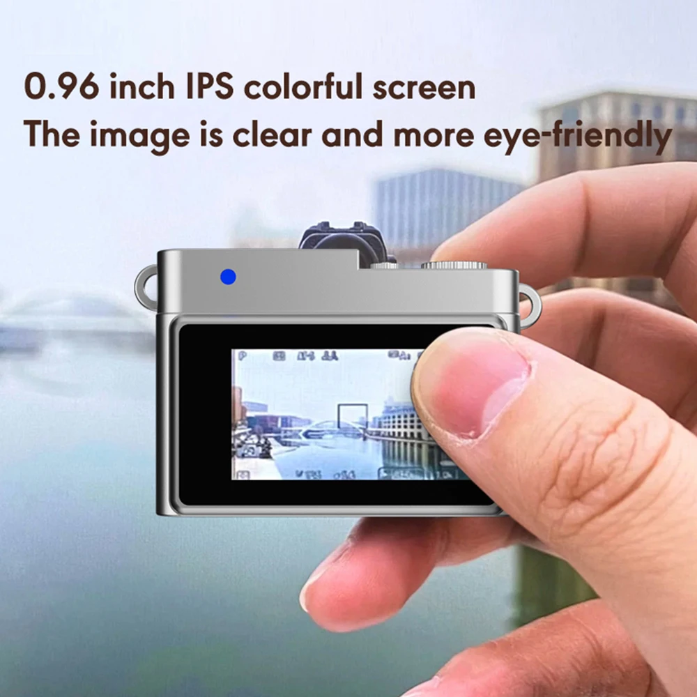 Mini cámara Retro con pantalla para interiores, hogar, deportes al aire libre, DV, DVR, videocámara HD 1080P, cámara Ultra pequeña portátil, grabadora de vídeo - imagen 3