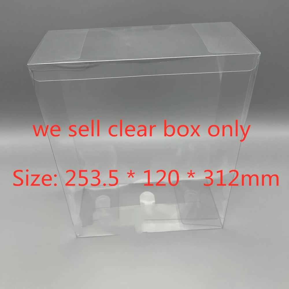 Protector de caja transparente para Nintendo Switch/NS/PS5/Octopath, cajas de recogida para viajero, almacenamiento TEP, carcasa de juego, estuche de exposición transparente - imagen 3