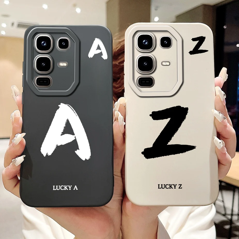 Para Infinix Note 50 4G funda X6858 Linda funda con letras de la suerte funda de teléfono suave de TPU para Infinix Note 50 Pro Plus 50X 5G Note50 Fundas