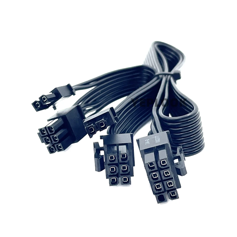 Cable de alimentación de tarjeta gráfica GPU Dual PCI-e 8 pines 6 + 2 pines para Corsair CX430, CX450, CX500, CX600, CX650, CX750 CX Type3 alimentación Modular - imagen 5