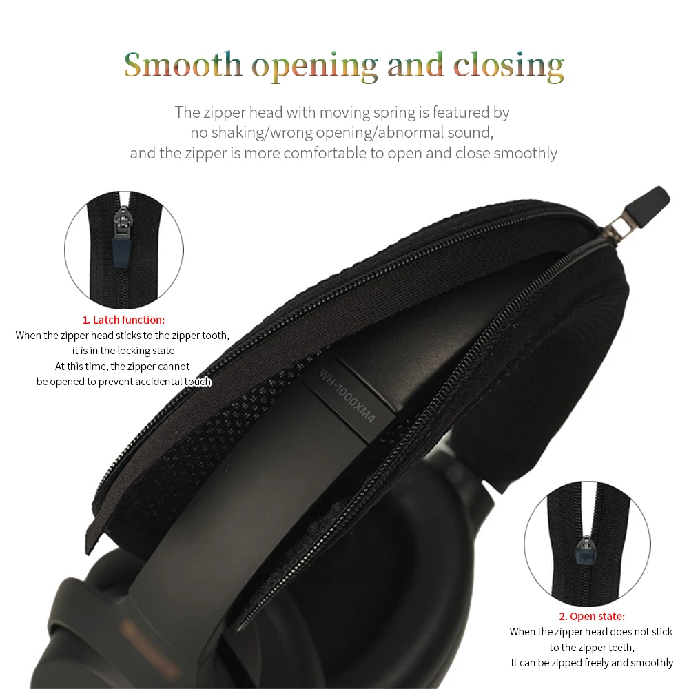 Cubierta de haz de cabeza de auriculares de calidad para Sony WH-1000XM4, funda protectora para auriculares 1000XM3 H910N, funda protectora para auriculares - imagen 3
