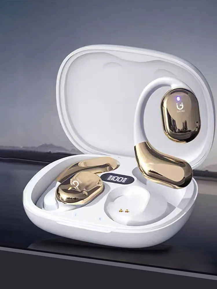 Auriculares inalámbricos intrauditivos con cancelación de ruido digital, Auriculares deportivos para juegos, batería de larga duración sin in-ear - imagen 4