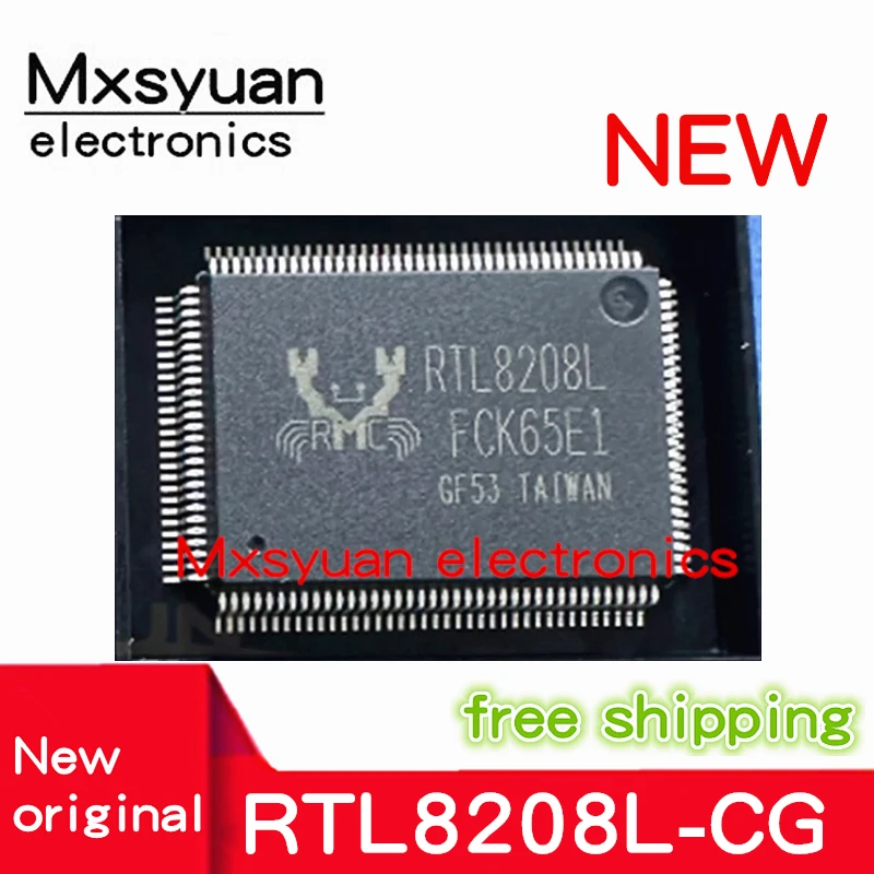 Mxsyuan 5 uds ~ 20 uds/lote RTL8208L RTL8208L-CG QFP-128 100% nuevo original