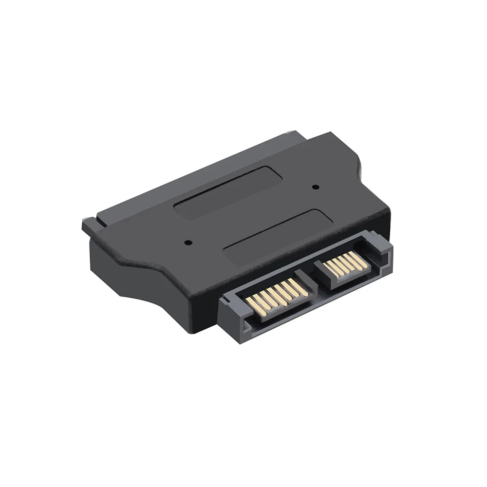 Convertidor adaptador SATA macho a SATA hembra de 22 pines con Cable de datos de alimentación hembra a macho de 7 pines + 15 pines - imagen 5