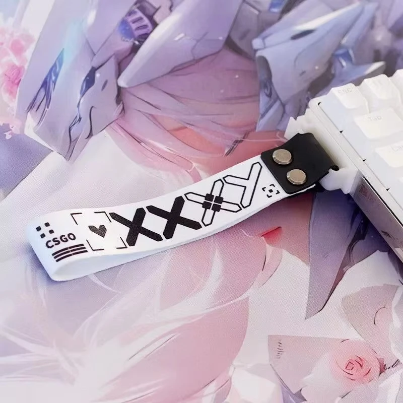 Accesorios para teclado de Anime, correa de cinta Compatible con Wooting 60HE y ATK68, correa de nailon personalizada para teclado mecánico - imagen 3