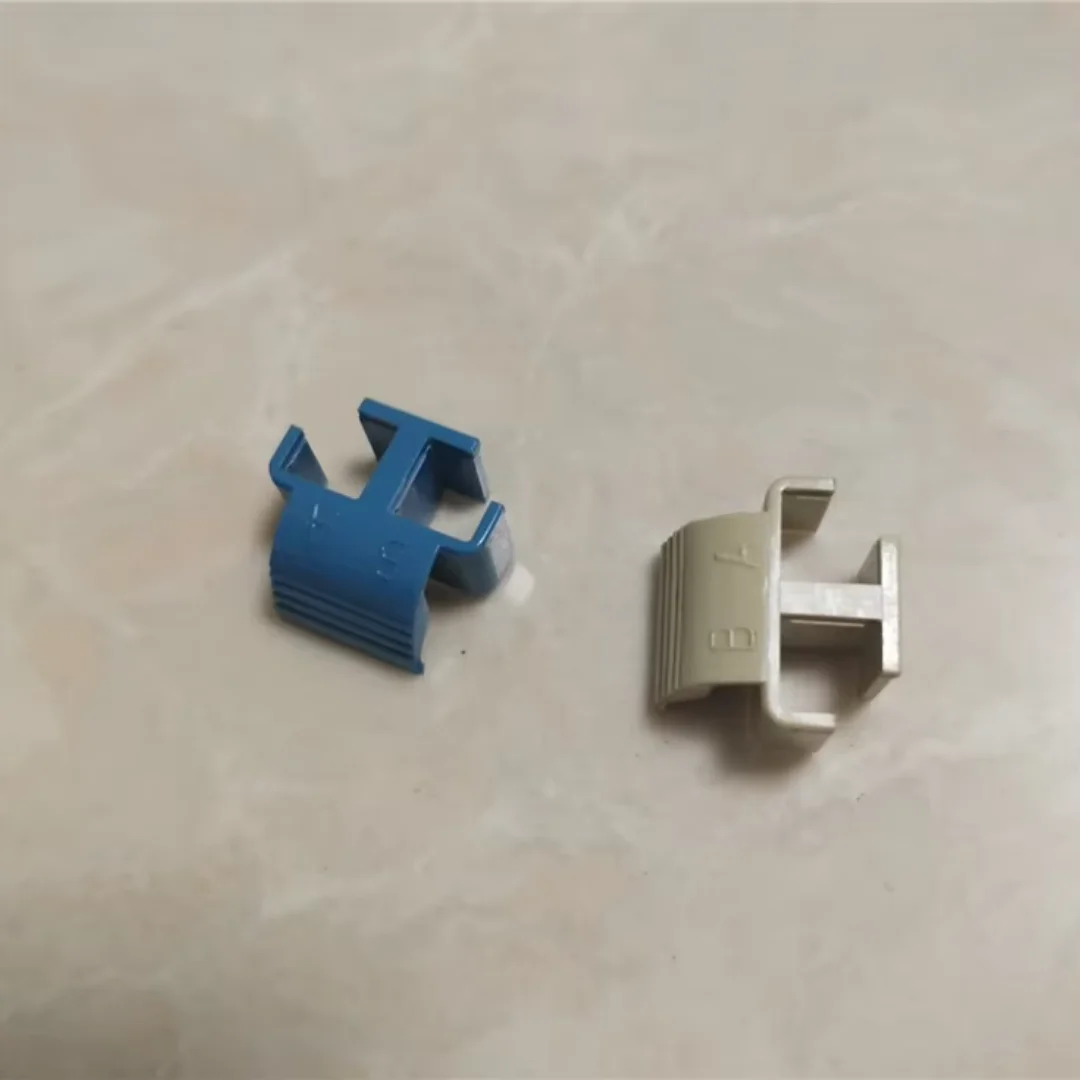 LC dúplex AB clip azul gris verde para conector LC DX SM MM APC accesorio de fibra óptica ftth parte envío gratis ELINK 1000 Uds - imagen 2