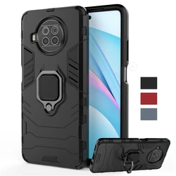Funda Xiaomi Mi 10i 5G silicona antigolpes con anillo magnético