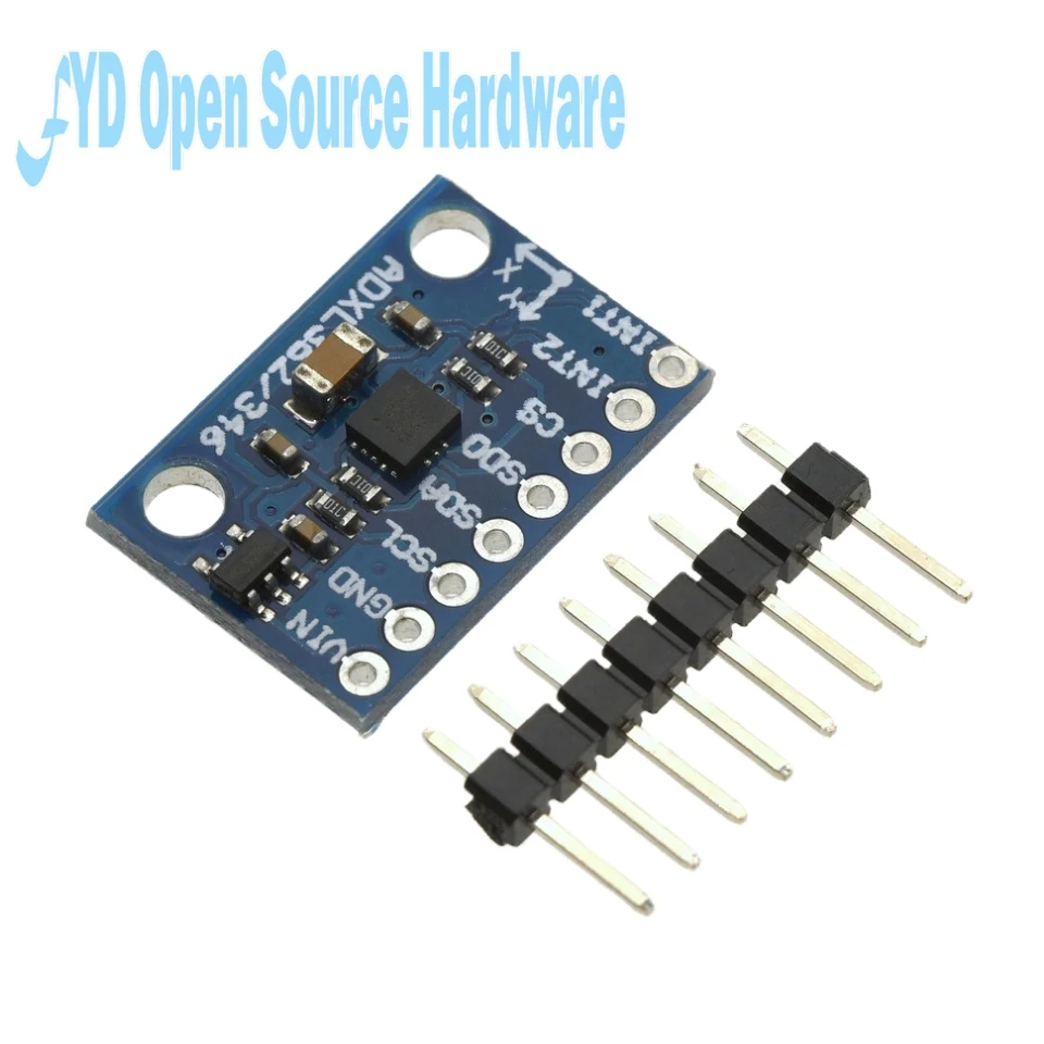 Módulo ADXL362 de acelerómetro de 3 ejes: salida SPI, detección de movimiento de alta resolución para proyectos Arduino y DIY - imagen 2