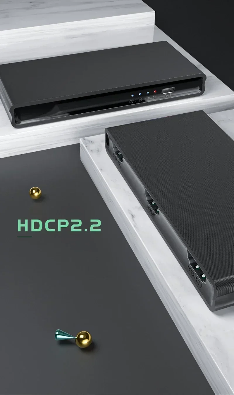 Divisor HDMI 4K 60hz 1x2 1x4 1 en 2 4 salidas 3x1 4x1 interruptor 1080p HDMI Switcher 4 en 1 salida para PS4 PS5 portátil PC a proyector de TV - imagen 5