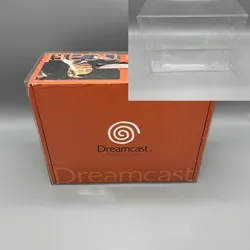 SEGA Dreamcast – Caja protectora transparente para consola