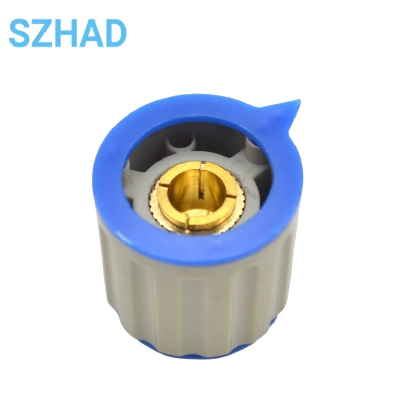 2 Pcs dentro de KN115 tipo perilla de bloqueo potenciómetro perilla perilla de plástico agujero 6MM Hatchenzhihap
