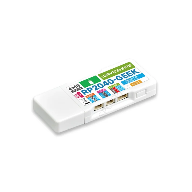 Raspberry Pi Pico RP2040 descargador de depuración USB con placa de desarrollo LCD de 1,14 pulgadas 65K 240x135 RP2040-GEEK - imagen 4