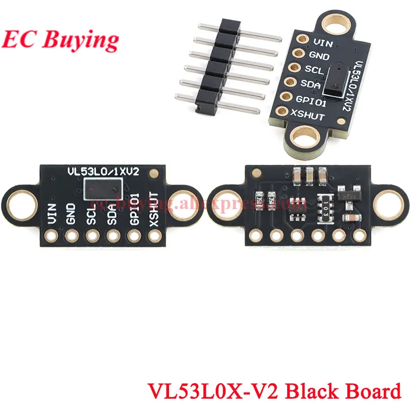 10Pcs/1pc VL53L0X V2 Time-of-Flight (ToF) Laser Ranging Sensor Breakout 940nm GY-VL53L0XV2 Laser Distance Module I2C IIC GY-530 - imagen 5