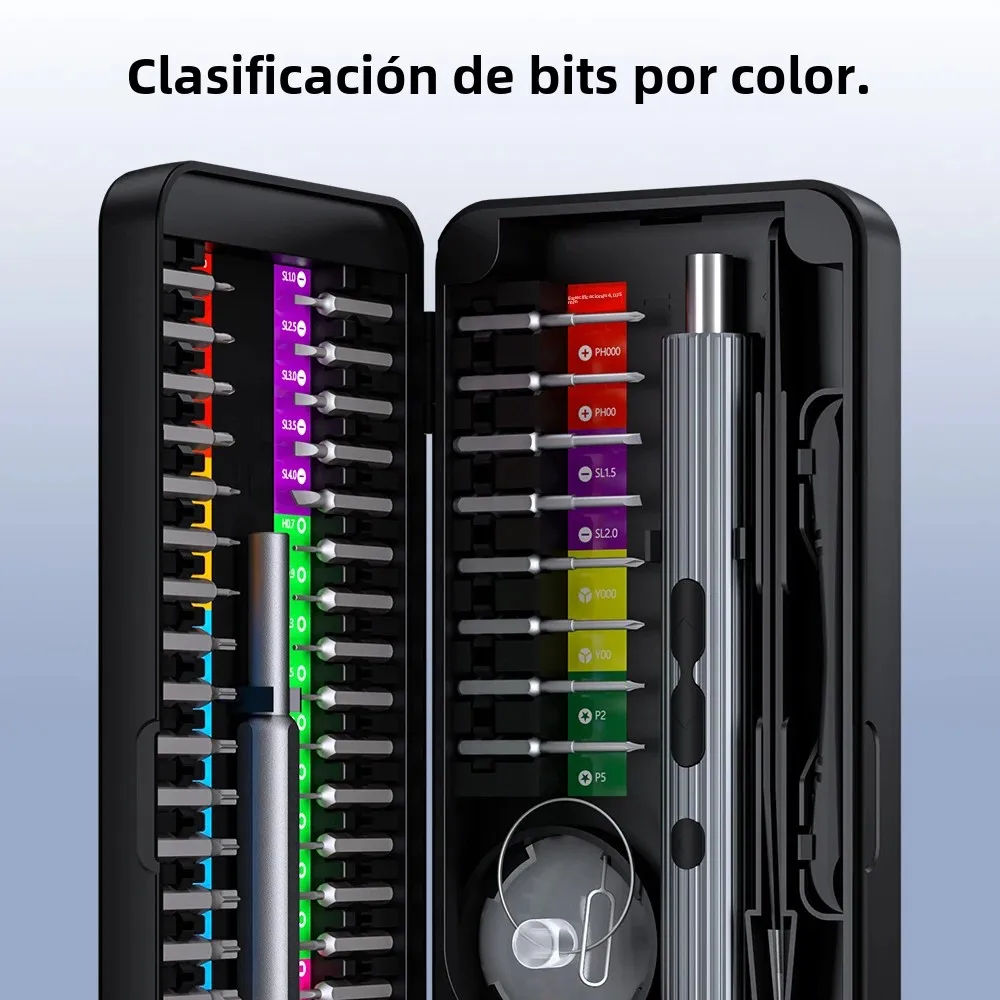 Kit Destornillador Eléctrico Xiaomi 58 en 1 – Precisión Reparación Móvil - imagen 5