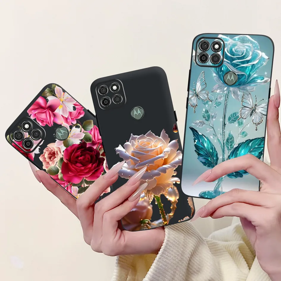 Para Motorola Moto G9 Power Case XT2091-3 moda mariposa Bowknot Funda de silicona suave para Moto G9 Plus Funda MotoG9 Play parachoques - imagen 5