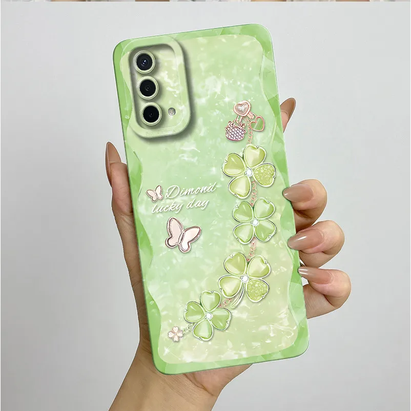 Para OnePlus Nord N200 5G DE2118 DE2117 mate estética bonita mariposa flores funda de teléfono suave protege la contraportada a prueba de golpes - imagen 2