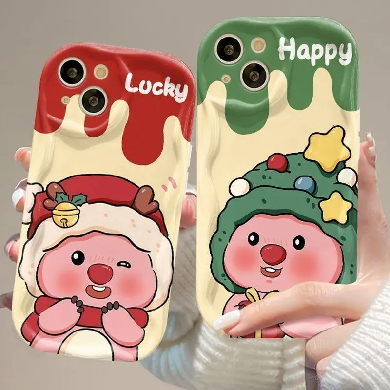 Funda de dibujos animados L-Loopy Corea Hot Doll 3D Wave para Samsung A73 A72 A71 A55 A54 A53 A35 A34 A33 A25 A24 A23 A15 A14 A13 4G 5G