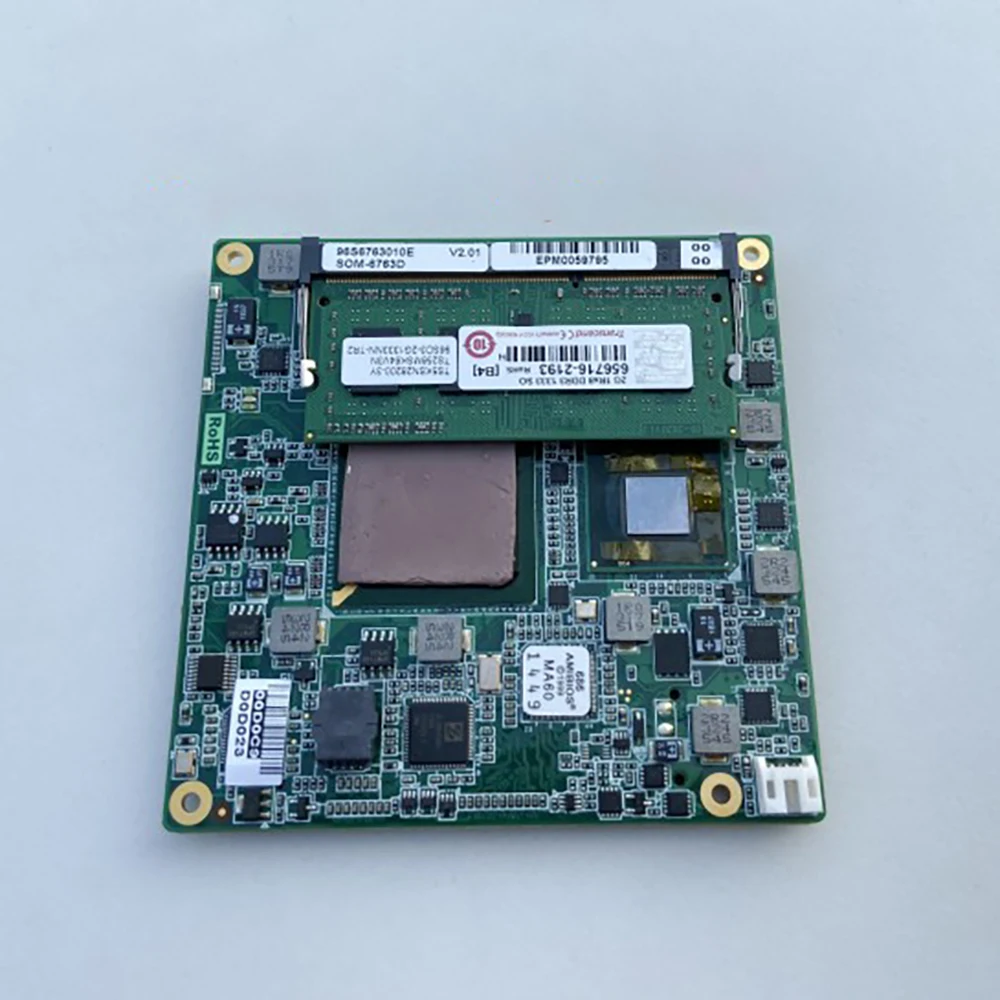 SOM-6763 B1 01-3 para placa base de Control Industrial Advantech, máquina de desmontaje original SOM-6763D - imagen 5