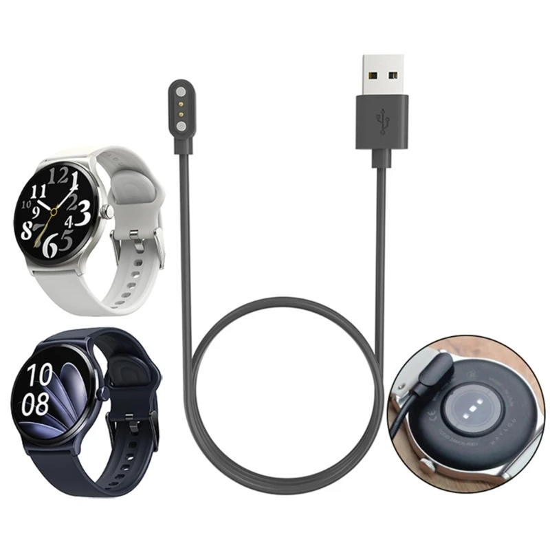 Soporte para cargador de reloj inteligente, Compatible con HaylouSolar Lite, soporte para Cable de carga, Cable Base adaptador - imagen 2
